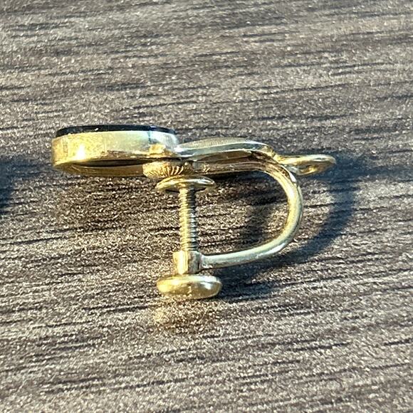 Van Dell 12 kt Gold Filled screw back vintage earrings - Picture 5 of 11